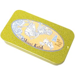フレークシール缶 White Rabbit ks-fc-10004