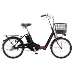 電動アシスト自転車 エナシスライフ BAA200-P 20インチ 変速なし ブラウン 156385002