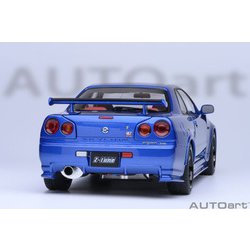 オートアート GT-R (R34) Z-tune ブルー/カーボン 1/18 Amazon | オートアート (AUTOart) 1/18 ニスモ R34 GT-R Z-tune