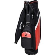 HONMA24SS CB12413 0233 [キャディーバッグ BK/RD 900 UNISEX]