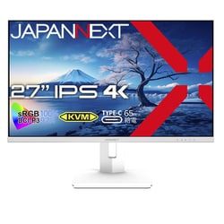 JAPANNEXT 27型IPSパネル搭載 4K液晶モニター - ディスプレイ、モニター