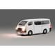 24-682A Nゲージ ワンボックス車 白 [鉄道模型用品]