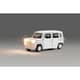 24-683A Nゲージ 軽SUV 白 [鉄道模型用品]