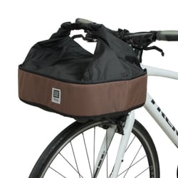 浅いカゴ用バスケットカバー チョコ D-2F-600LBC