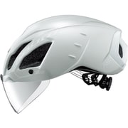 自転車用ヘルメット AERO-R2 オールホワイト L/XL(59-61cm)