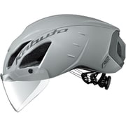 自転車用ヘルメット AERO-R2 グレー S/M（55-58cm）