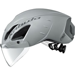 自転車用ヘルメット AERO-R2 グレー L/XL（59-61cm）