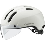 自転車用ヘルメット CANVAS-SMART マットオフホワイト M/L（57-59cm）