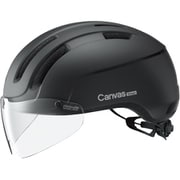 自転車用ヘルメット CANVAS-SMART マットブラック M/L（57-59cm）