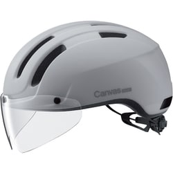 自転車用ヘルメット CANVAS-SMART マットライトグレー M/L（57-59cm）