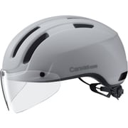 自転車用ヘルメット CANVAS-SMART マットライトグレー M/L（57-59cm）