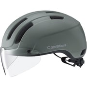 自転車用ヘルメット CANVAS-SMART マットオリーブ M/L（57-59cm）