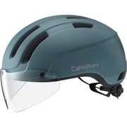 自転車用ヘルメット CANVAS-SMART マットティール M/L（57-59cm）