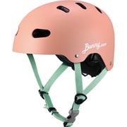 BUNNY-HOP マットピンク 50-54cm（未満） [自転車用ヘルメット]