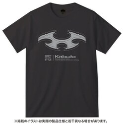 カブトTシャツ-6 ダークグレー L