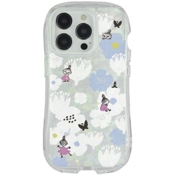 MMN-185A [iPhone 15Pro用 クリスタルクリアケース ムーミン リトルミイ]