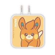 USB AC充電器 USB/USB Type-C ACアダプタ USB-C×1/USB-A×1 最大3.4A 可動式プラグ採用 ポケットモンスター パモ POKE-896D