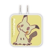 USB AC充電器 USB/USB Type-C ACアダプタ USB-C×1/USB-A×1 最大3.4A 可動式プラグ採用 ポケットモンスター ミミッキュ POKE-896F