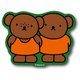 MIF-023 [ダイカットビニールミニステッカー miffy ボリス＆バーバラ]
