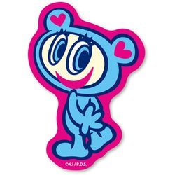 NAR-001 [ダイカットミニステッカー エンジェルブルー ナカムラくん]