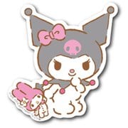 LCS-902 [ビニールステッカー マイメロディ＆クロミ 「ぬいぐるみ02」]