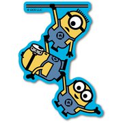 MN-016 [ダイカットミニステッカー ミニオンズ ぶら下がり]