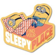 MN-025 [ダイカットステッカー ミニオンズ SLEEPY PLACE]