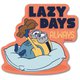 MN-026 [ダイカットステッカー ミニオンズ LAZYDAYS ALWAYS]