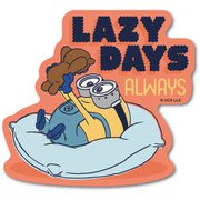 MN-026 [ダイカットステッカー ミニオンズ LAZYDAYS ALWAYS]