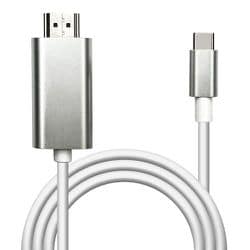 Type-C to HDMIケーブル 2.5m WH R25CACH02WH