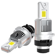KMH-D4LD [純正HID交換用LEDバルブ D4R/S用 6500K 12V35W 3500lm 車検対応 2個入り]
