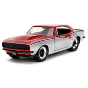 JADA34719 1/24 1967 シェビー カマロ シルバー/レッドメタリック [ダイキャストミニカー]
