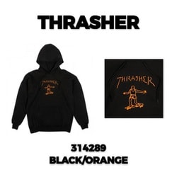 メンズパーカー 並行輸入品 314289 Black/Orange L