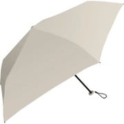 折りたたみ傘 Amane Air+ 50cm 手開き式 グラスファイバー骨(親骨) 耐風仕様 ライトグレー 834-006