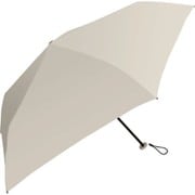 折りたたみ傘 Amane Air+ 60cm 手開き式 グラスファイバー骨(親骨) 耐風仕様 ビッグサイズ ライトグレー 834-008
