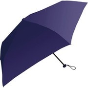折りたたみ傘 Amane Air+ 60cm 手開き式 グラスファイバー骨(親骨) 耐風仕様 ビッグサイズ ネイビー 834-008