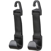 IMP129 [車内用品 ショートシートフック 2本入り 買い物フック 耐荷重7Kg ベルト長さ調整機能付き]