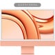 iMac 24インチ 4.5K Retinaディスプレイ M3チップ(8コアCPU/10コアGPU/16コアNeural Engine)/8GBユニファイドメモリ/SSD 512GB/Touch ID搭載Magic Keyboard 日本語（JIS）/Magic Mouse/ギガビットEthernet/オレンジ/カスタマイズモデル（CTO） Z19S00082