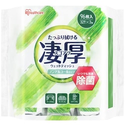 凄厚ウェットティッシュ ノンアルコールタイプ 32枚×3個 WTP-32N3P