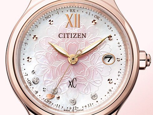 クロスシー XC シチズン CITIZEN エコドライブ 世界限定1800本 シチズン クロスシー』春の訪れを祝福するように華やかなSAKURA