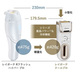 【新品未使用】YA-MAN脱毛器　レイボーテクールプロ YJEA6W 試してみた】レイボーテ クールプロ YA-MAN TOKYO JAPANのリアル