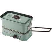 電気メスティン ホットメスティン 1L 500W 直火対応 火力調整機能付き PALE AQUA(ペールアクア) K-MS1-PA