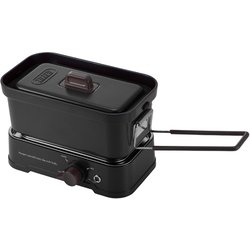 電気メスティン ホットメスティン 1L 500W 直火対応 火力調整機能付き RICH BLACK（リッチブラック） K-MS1-RB