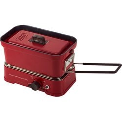電気メスティン ホットメスティン 1L 500W 直火対応 火力調整機能付き ANTIQUE RED（アンティークレッド） K-MS1-AR