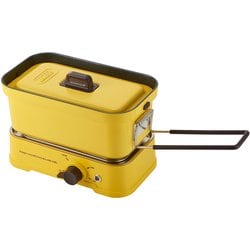 電気メスティン ホットメスティン 1L 500W 直火対応 火力調整機能付き SAND YELLOW（サンドイエロー） K-MS1-SY