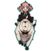 SFW002 [SPY×FAMILY シールワッペン アーニャ・フォージャー＆ボンド・フォージャー]
