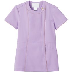 医療・介護 レディスジップスクラブ ライラック M 7101SC-26-M