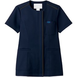 医療・介護 UNISE×ジップスクラブ ダークネイビー SS 7100SC-17-SS