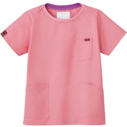 医療・介護 ユニセックススクラブ ピンク SS 7097SC-3-SS