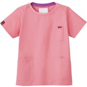 医療・介護 ユニセックススクラブ ピンク LL 7097SC-3-LL
